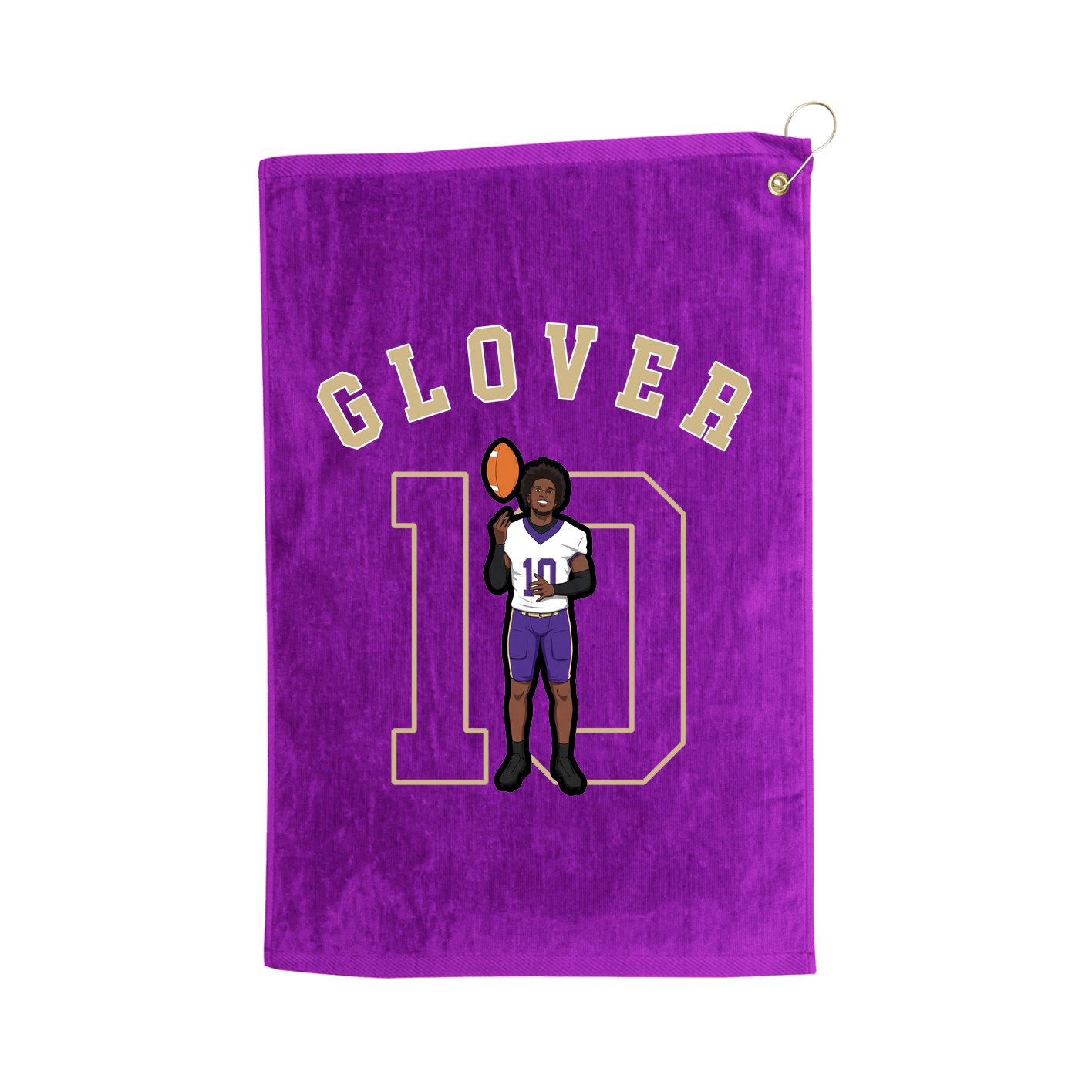 Golf Towel — Shirsey Arch in Purple