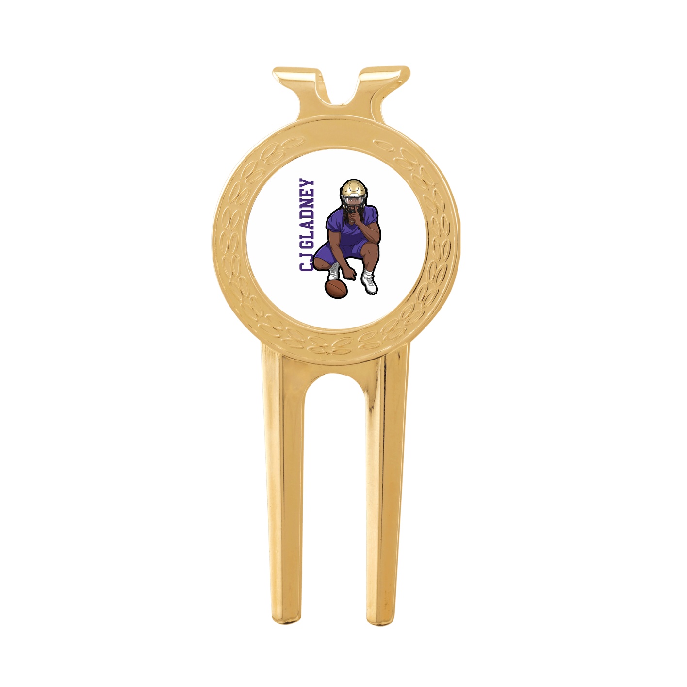 Divot Tool with Ball Marker — Name Vertical in Classic