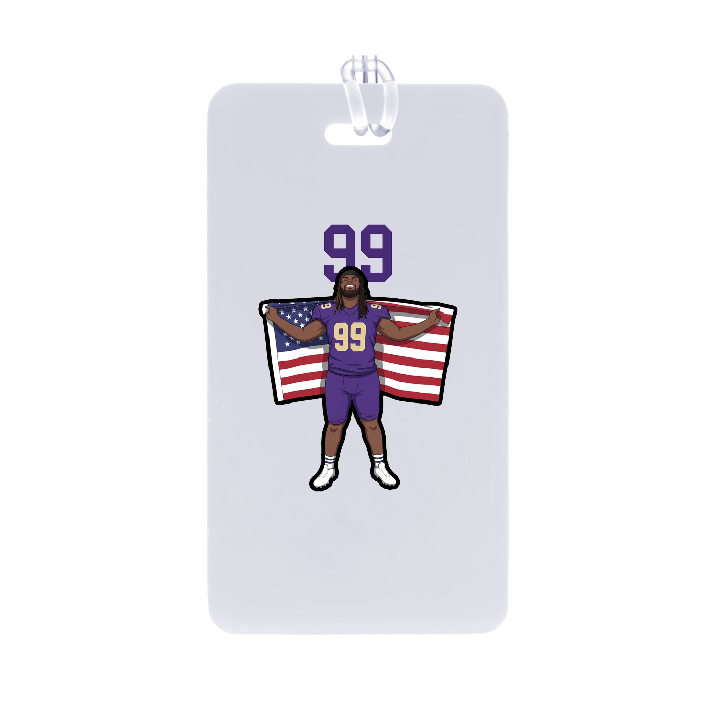 Bag Tag — Number Top in Classic
