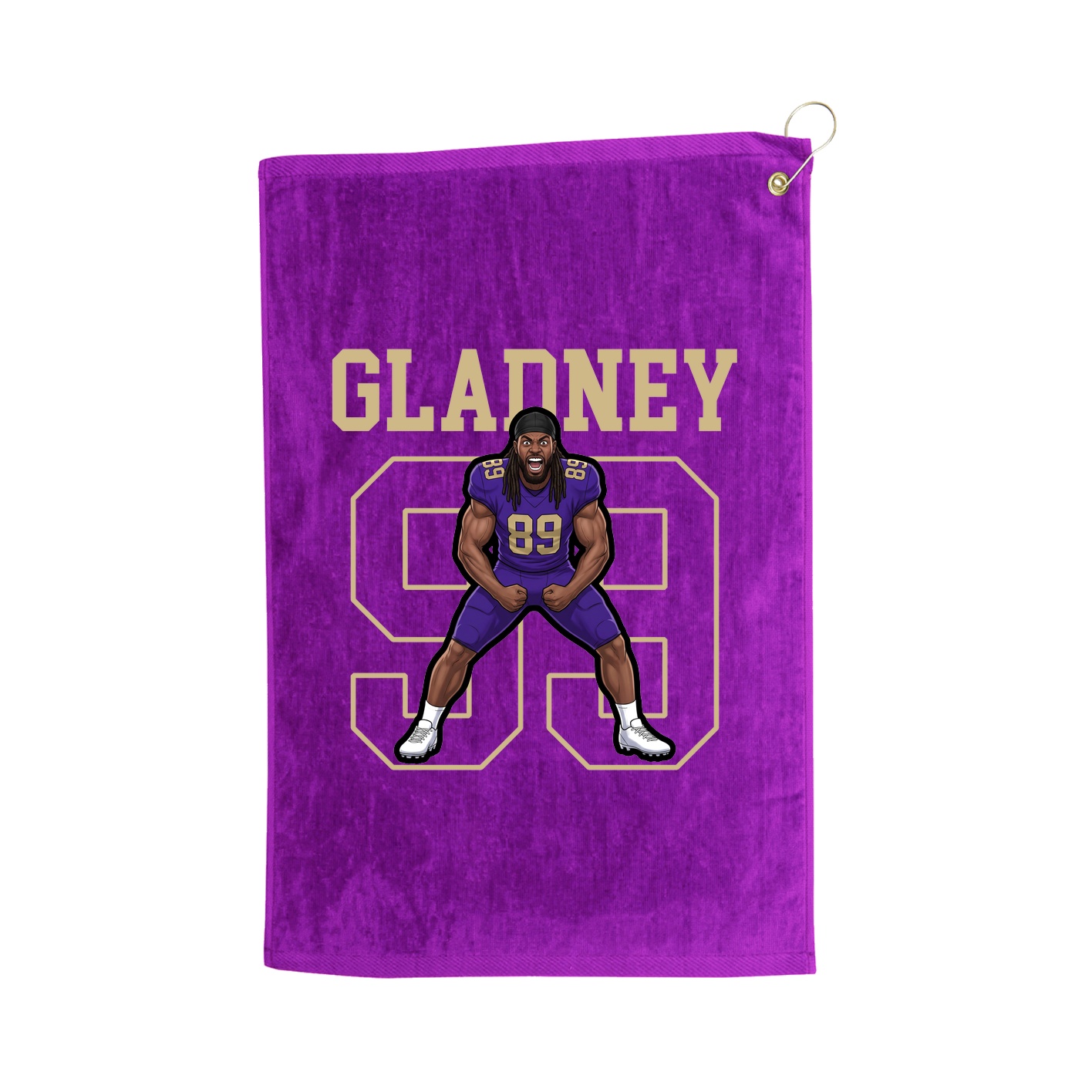 Golf Towel — Shirsey in Purple
