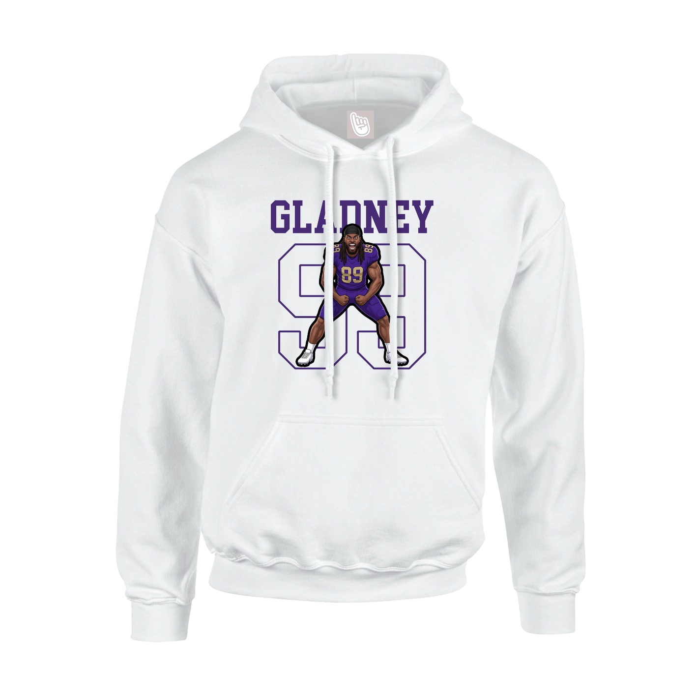 Youth Hoodie — Shirsey in White