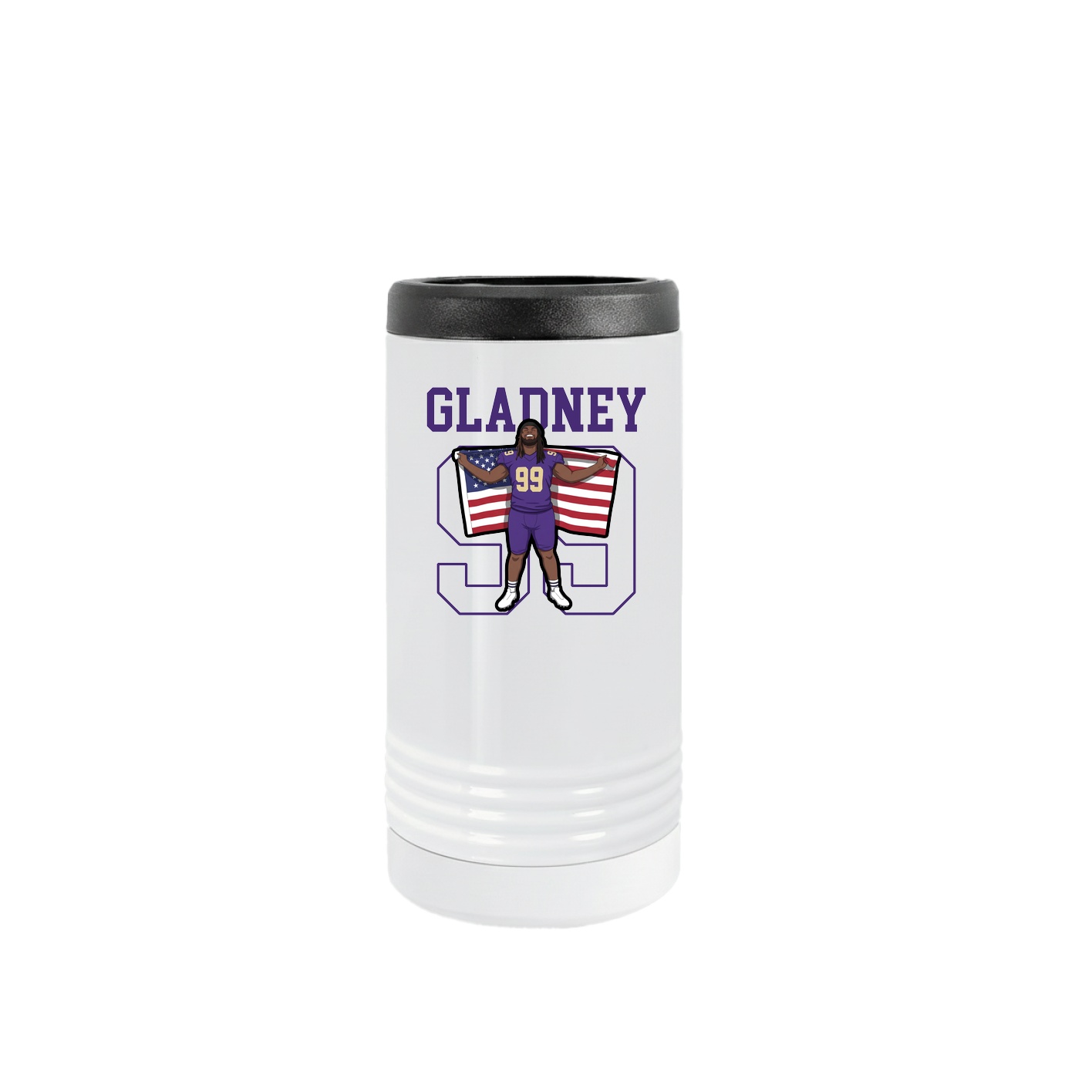 Slim Beverage Holder — Shirsey in White