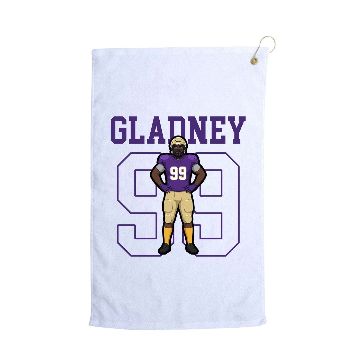Golf Towel — Shirsey in White