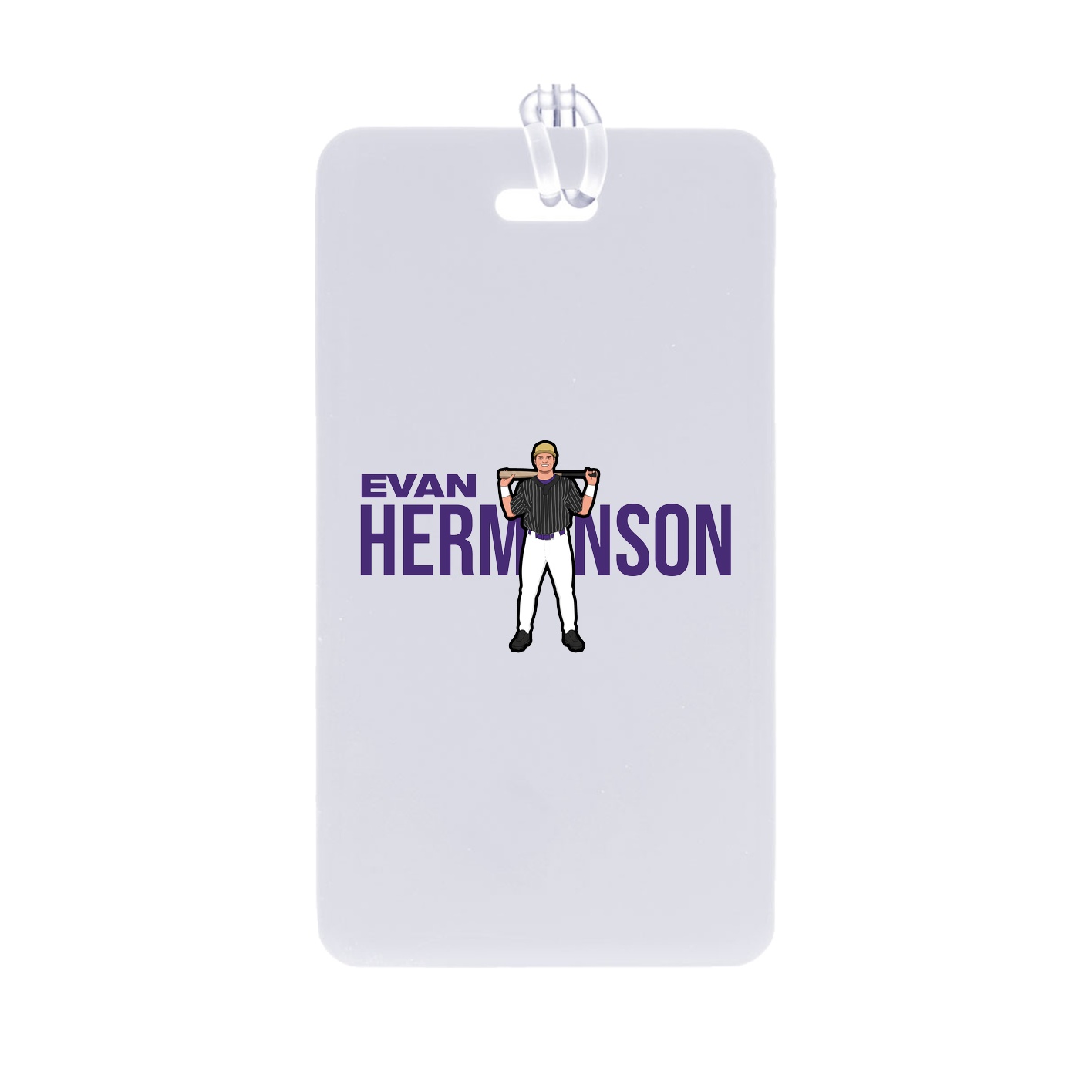 Bag Tag — Player Name in Classic