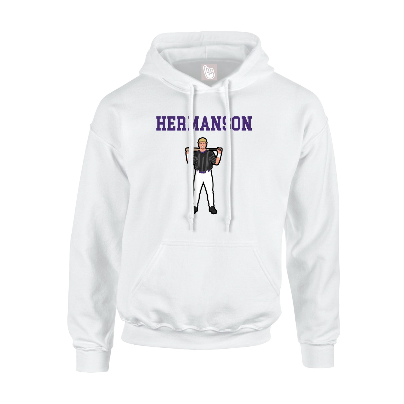 Youth Hoodie — Shirsey in White