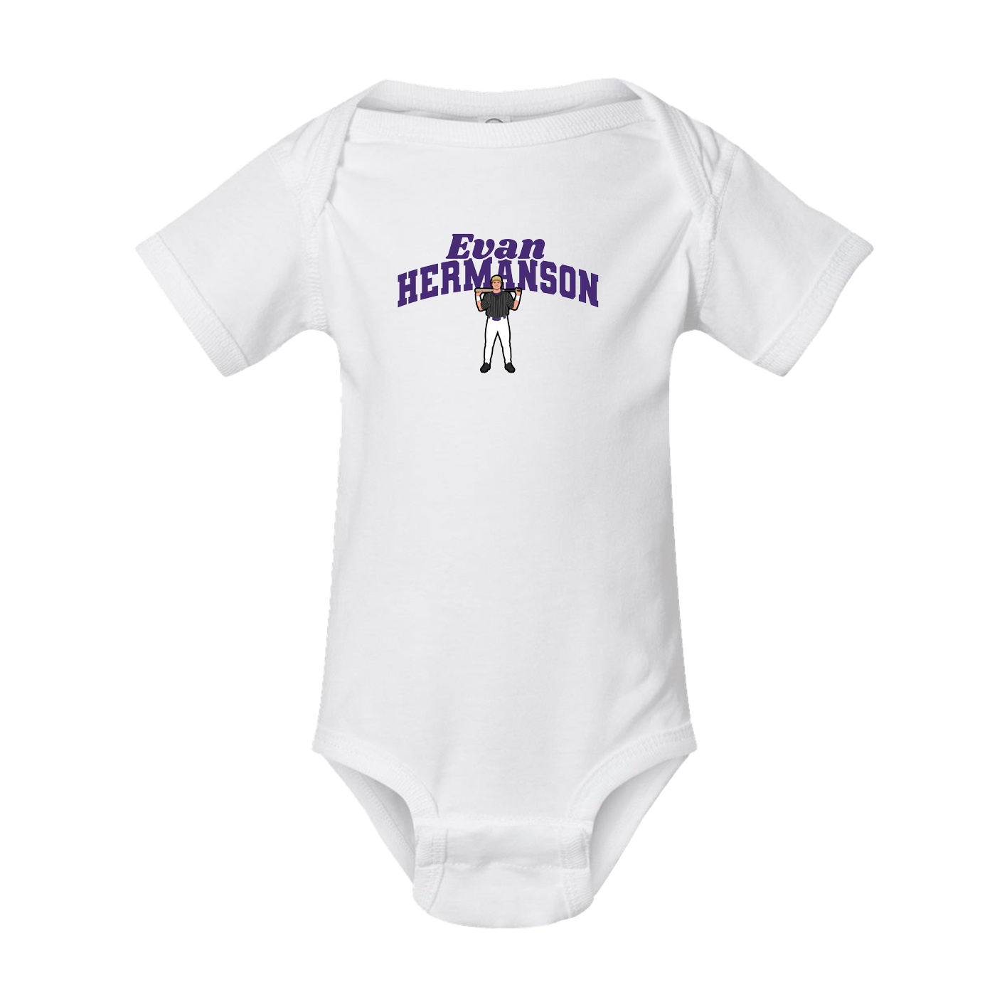 Baby Onesie — Signature Arch in White