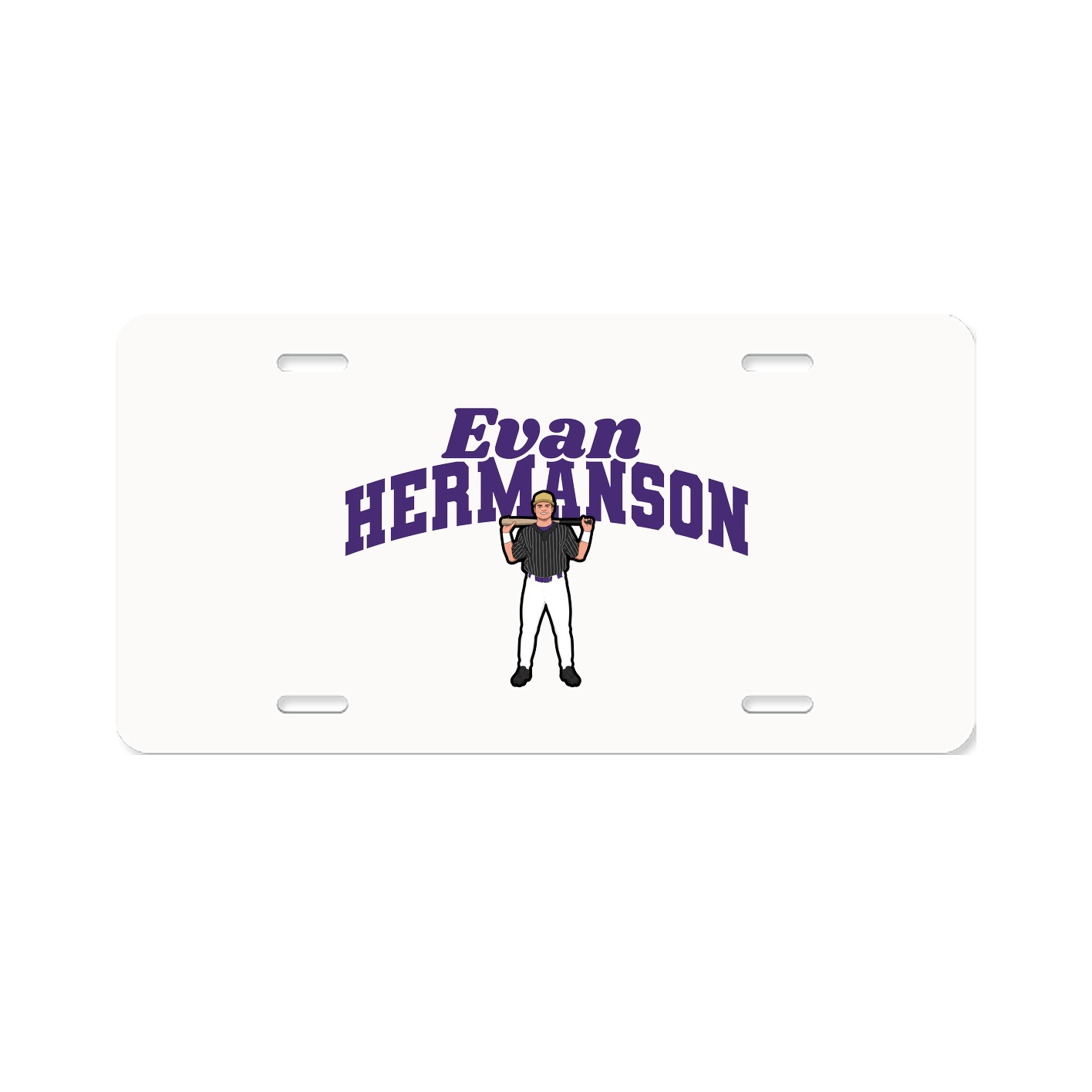 License Plate — Signature Arch in Classic
