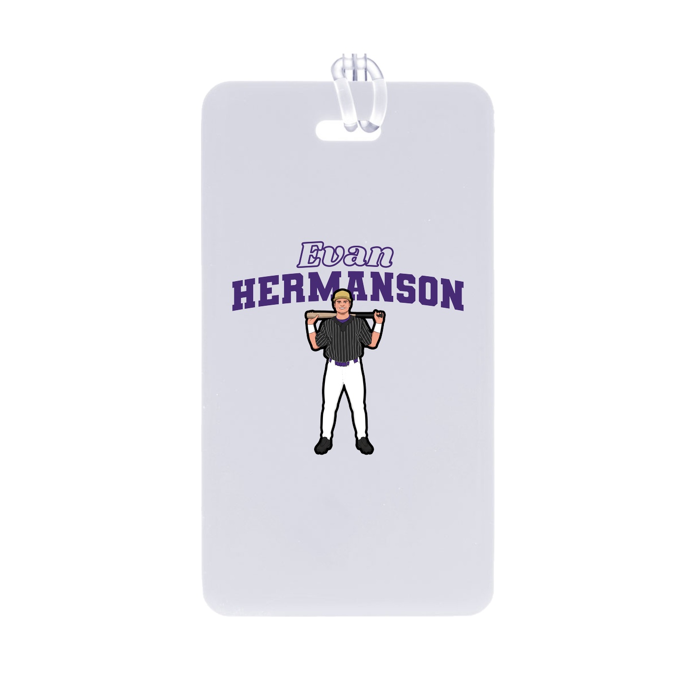 Bag Tag — Name Arch in Classic