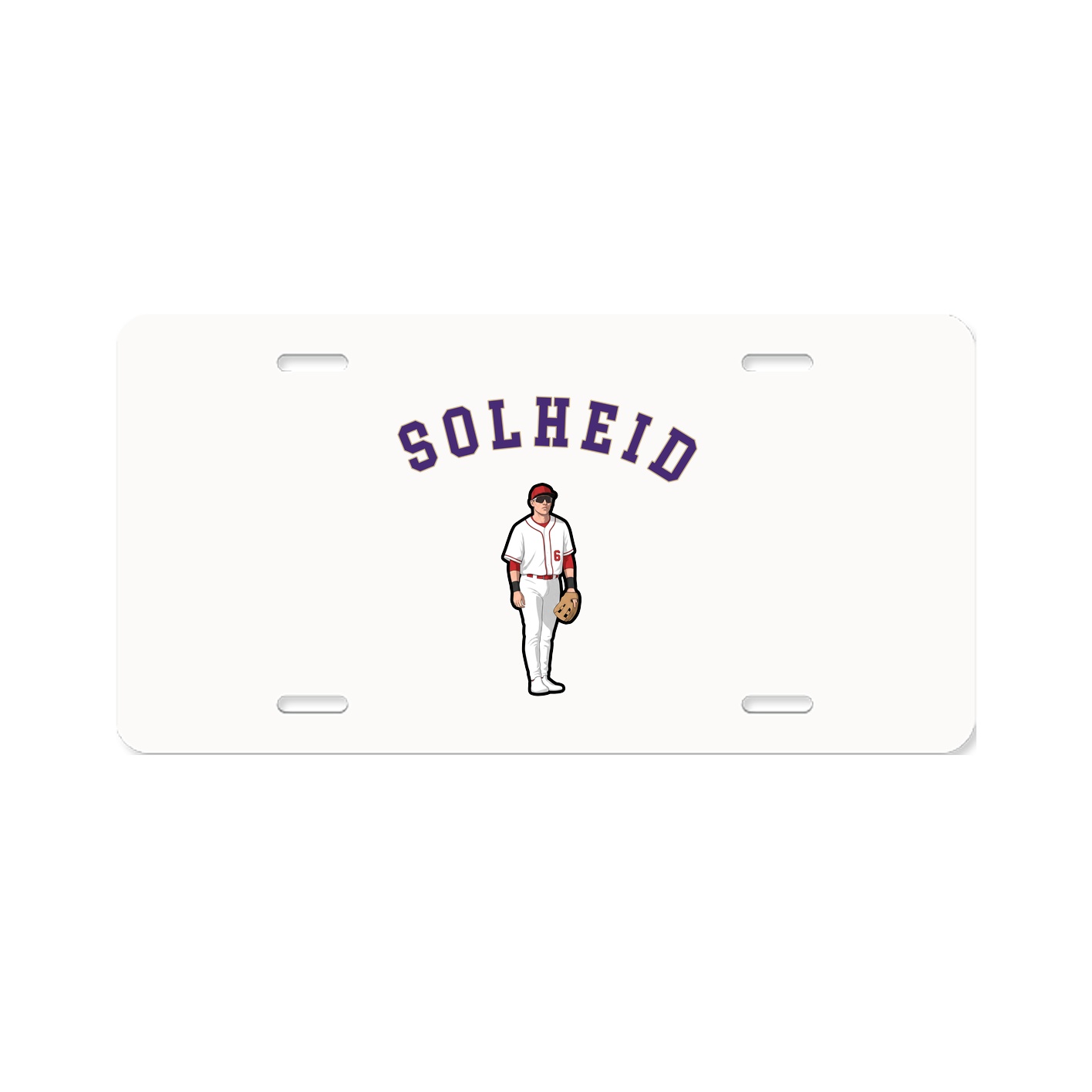 License Plate — Shirsey Arch in Classic