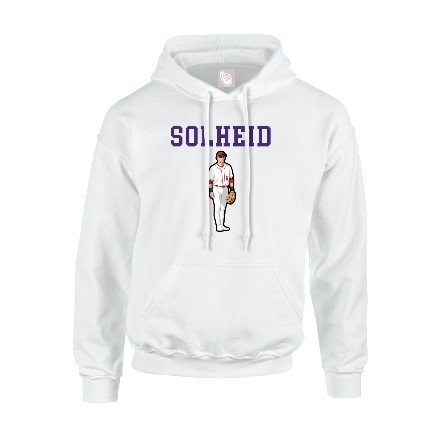 Youth Hoodie — Shirsey in White