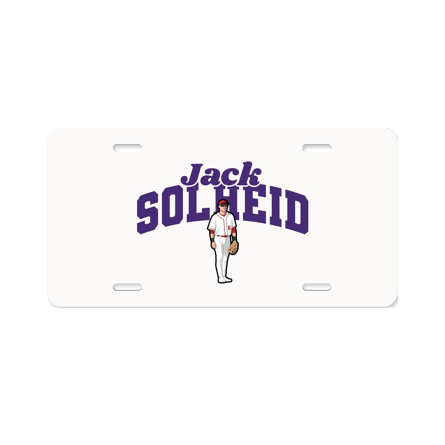 License Plate — Signature Arch in Classic