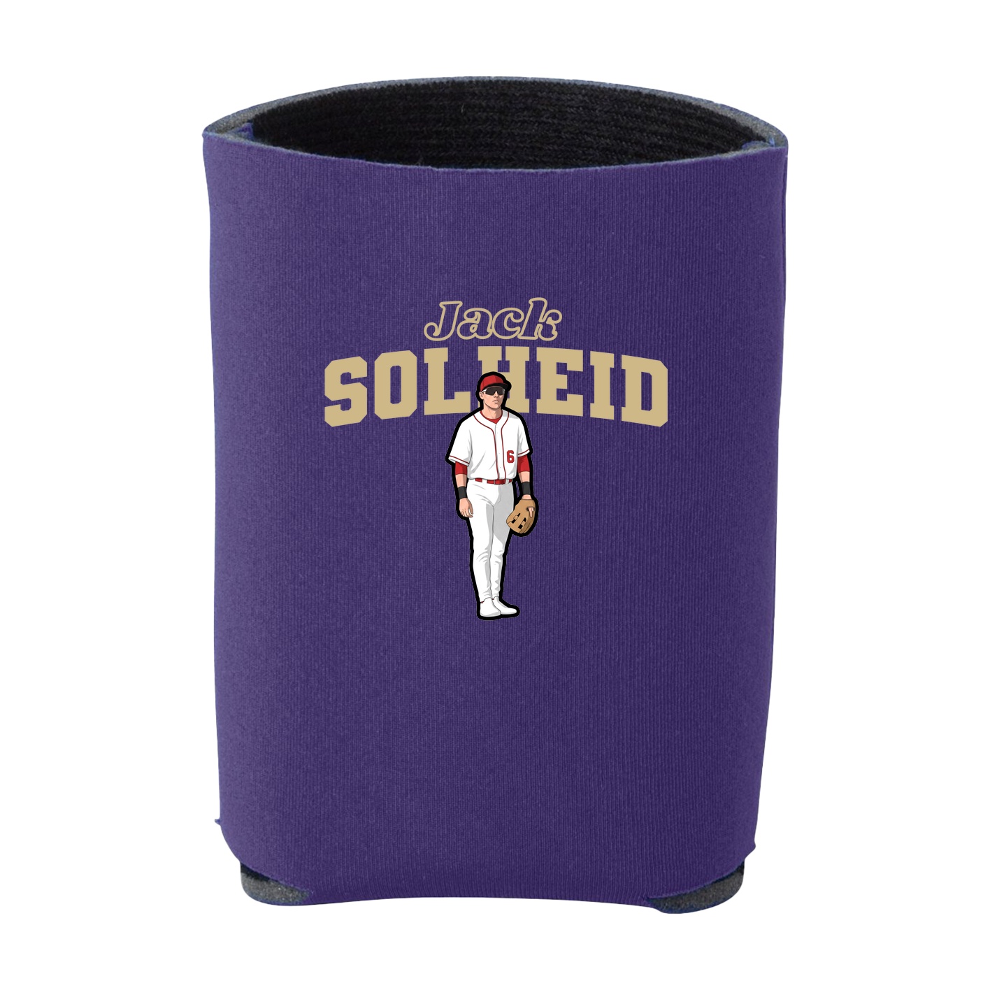 Can Holder — Name Arch in Purple