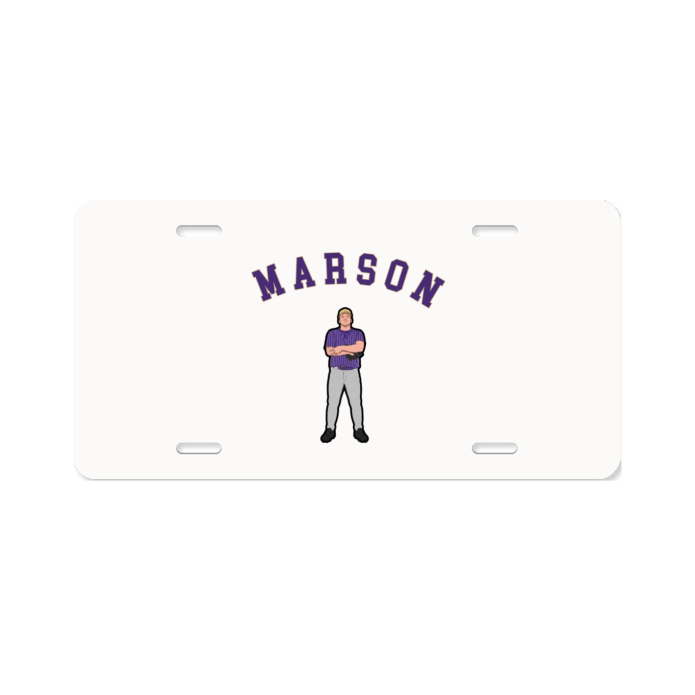 License Plate — Shirsey Arch in Classic