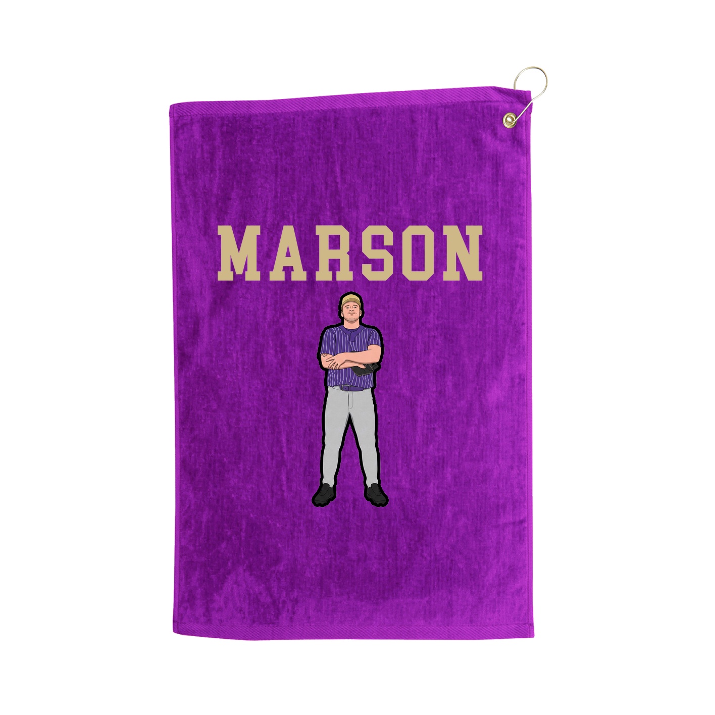 Golf Towel — Shirsey in Purple