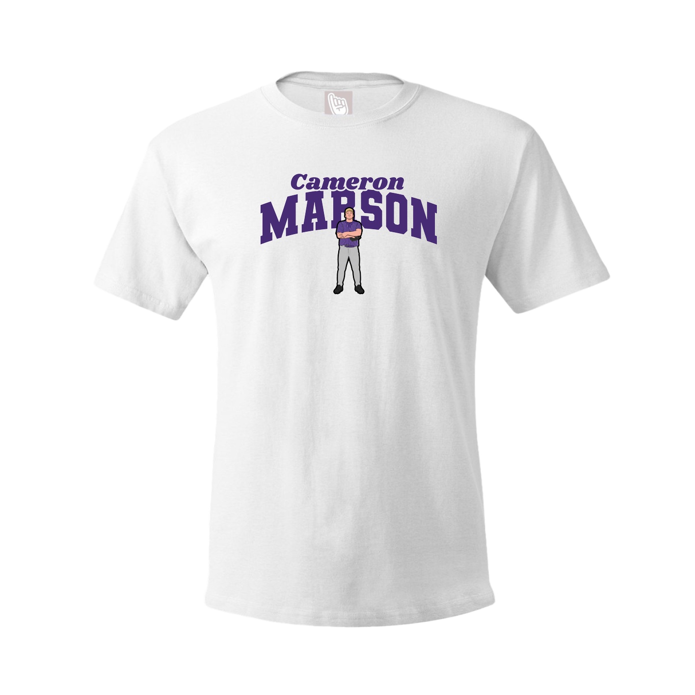 Tee — Signature Arch in White