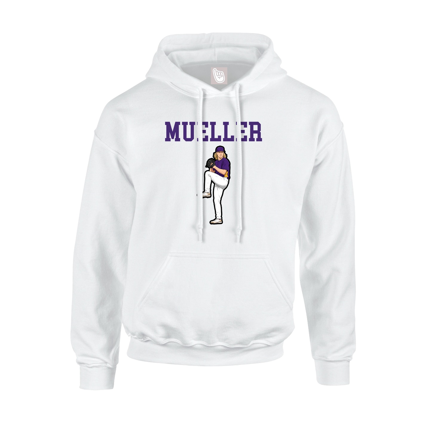 Youth Hoodie — Shirsey in White