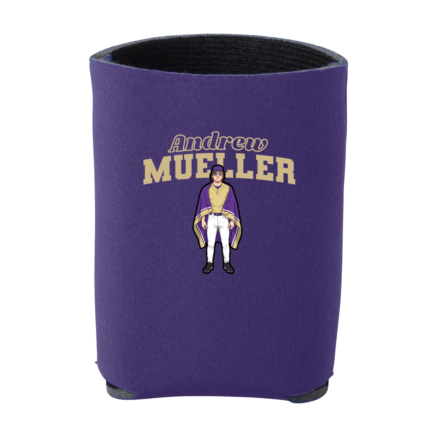 Can Holder — Name Arch in Purple