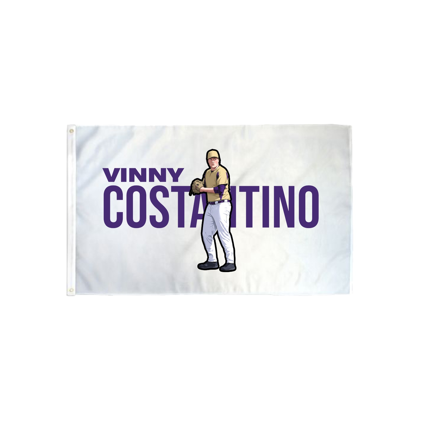 3x5 Flag — Player Name in Classic