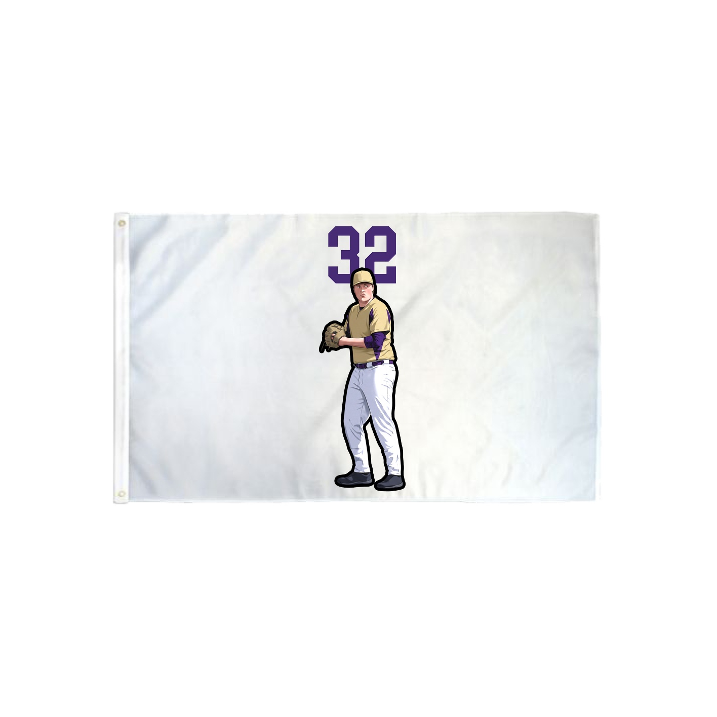 3x5 Flag — Number Top in Classic