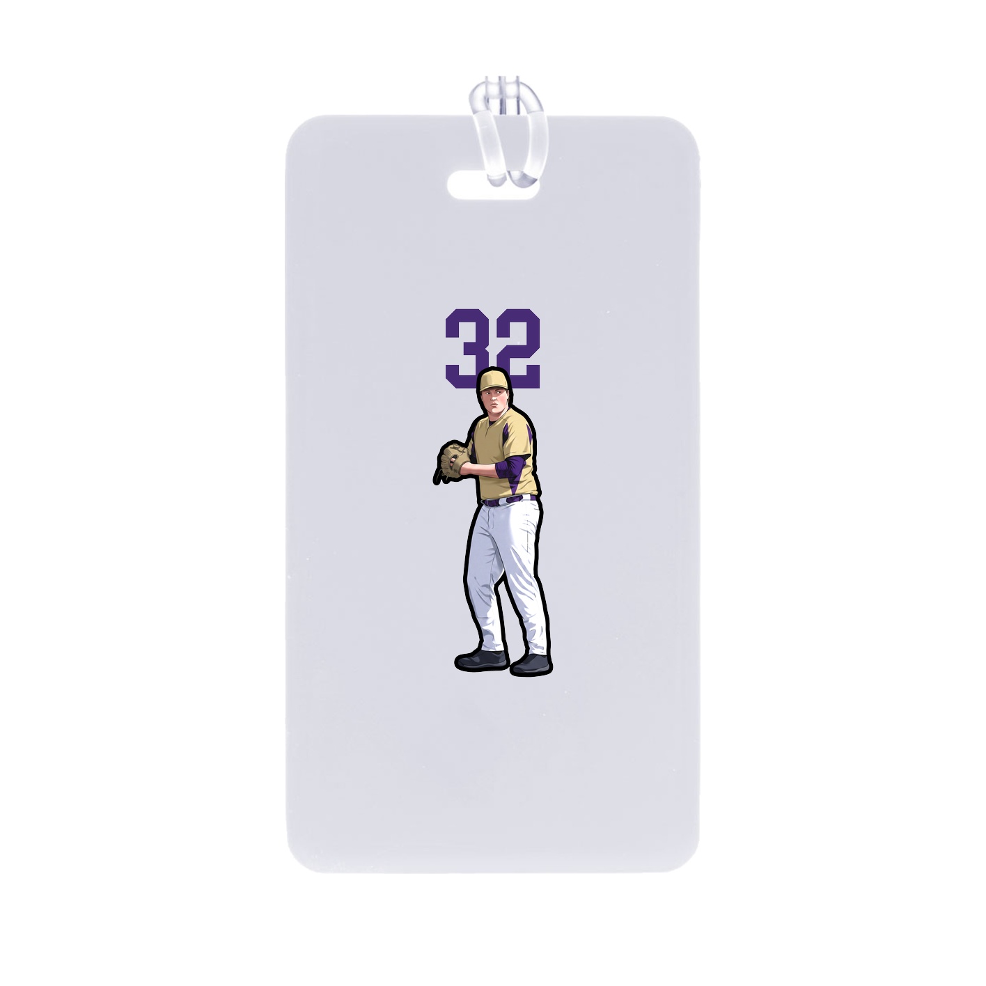 Bag Tag — Number Top in Classic