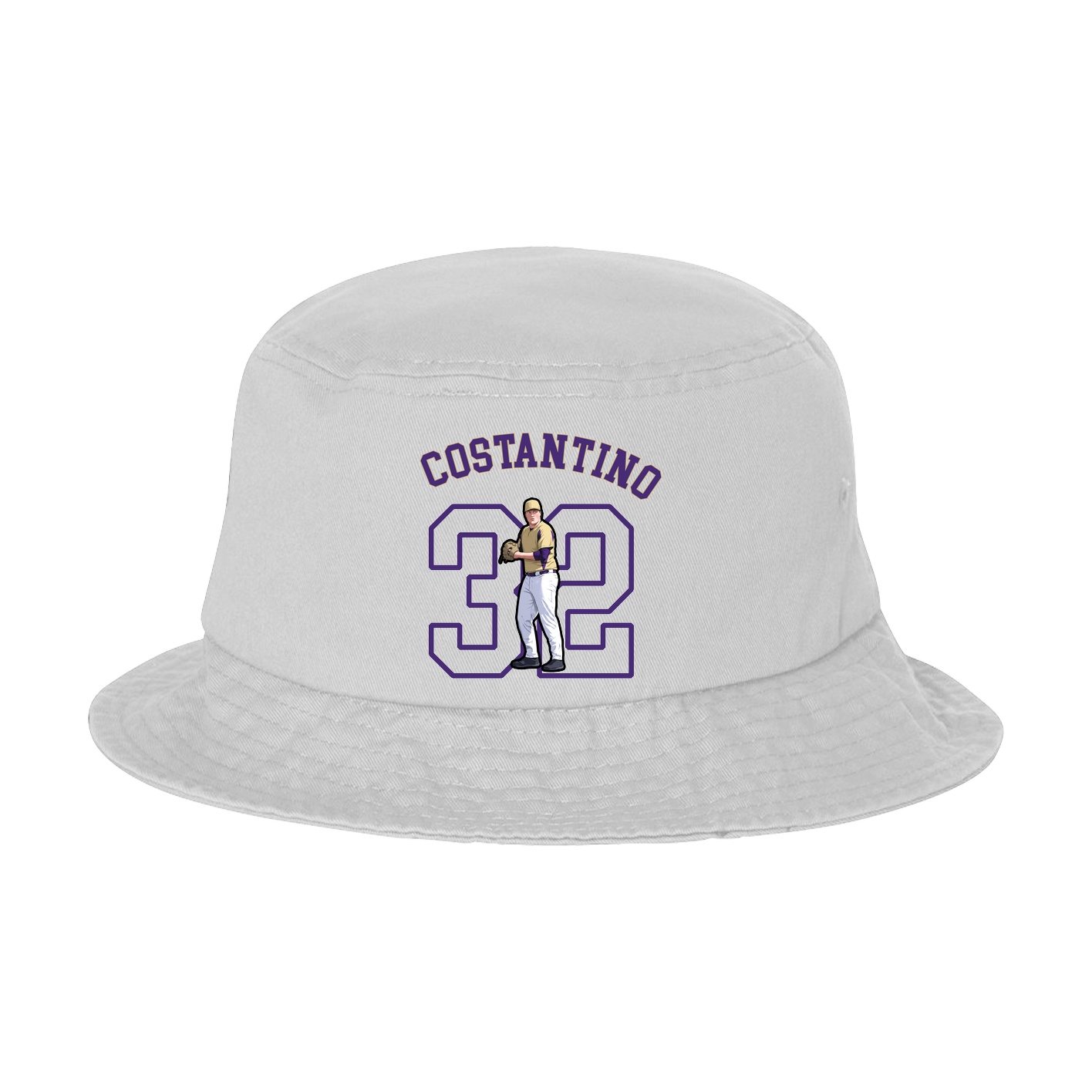 Bucket Cap — Shirsey Arch in White