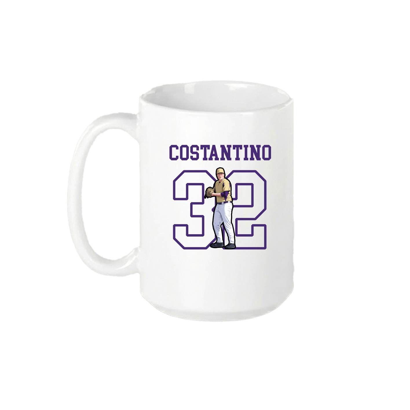 15oz Coffee Mug — Shirsey in White