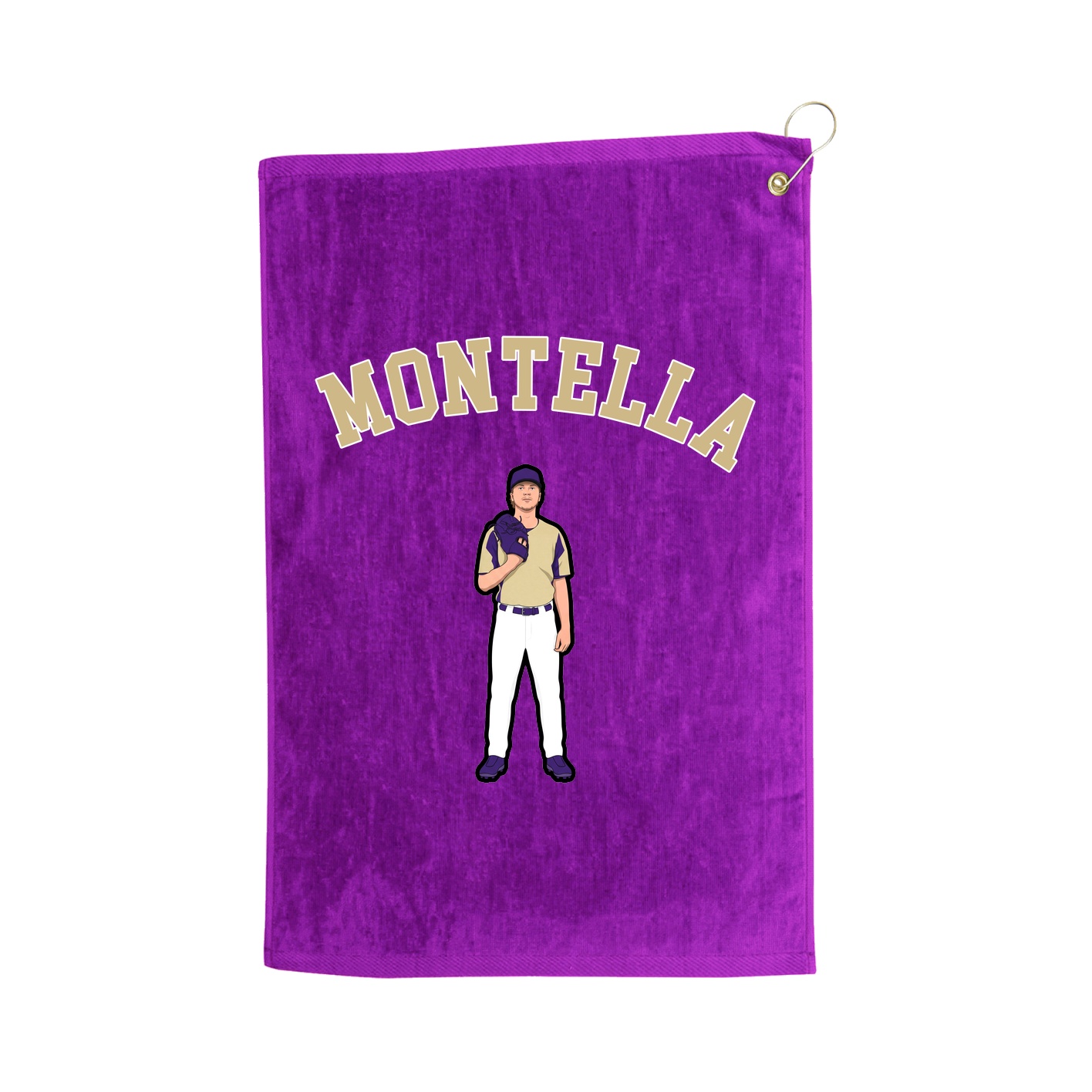 Golf Towel — Shirsey Arch in Purple