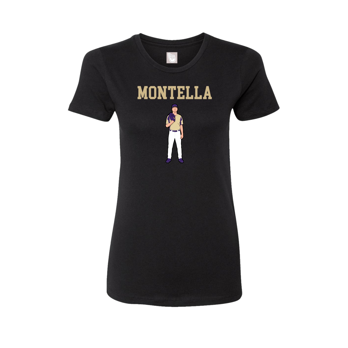 Fitted Women's Tee — Shirsey in Black