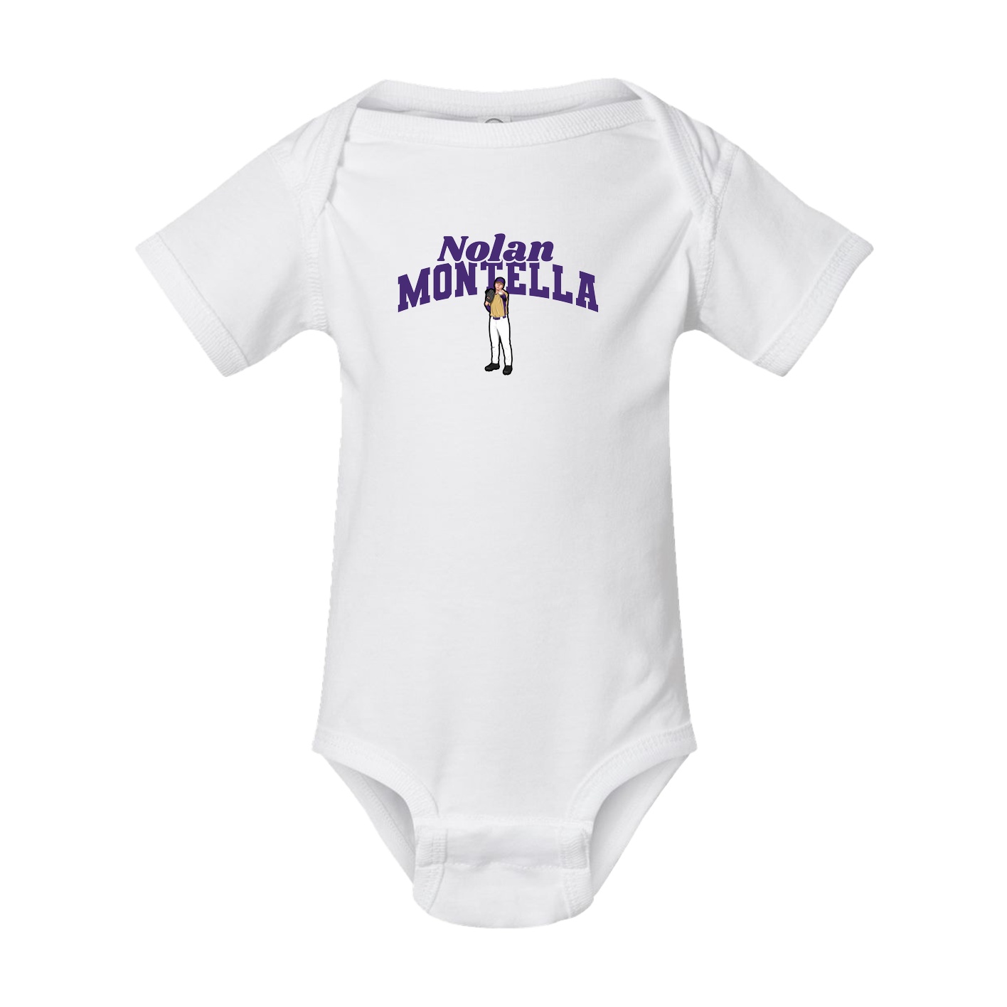 Baby Onesie — Signature Arch in White