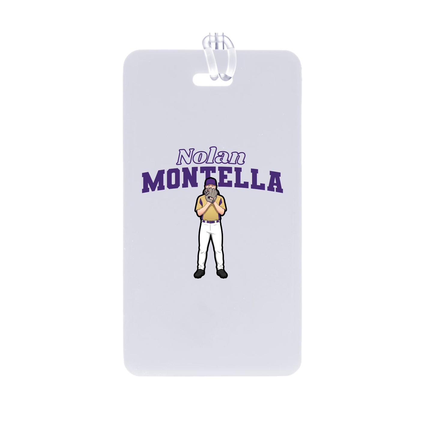 Bag Tag — Name Arch in Classic