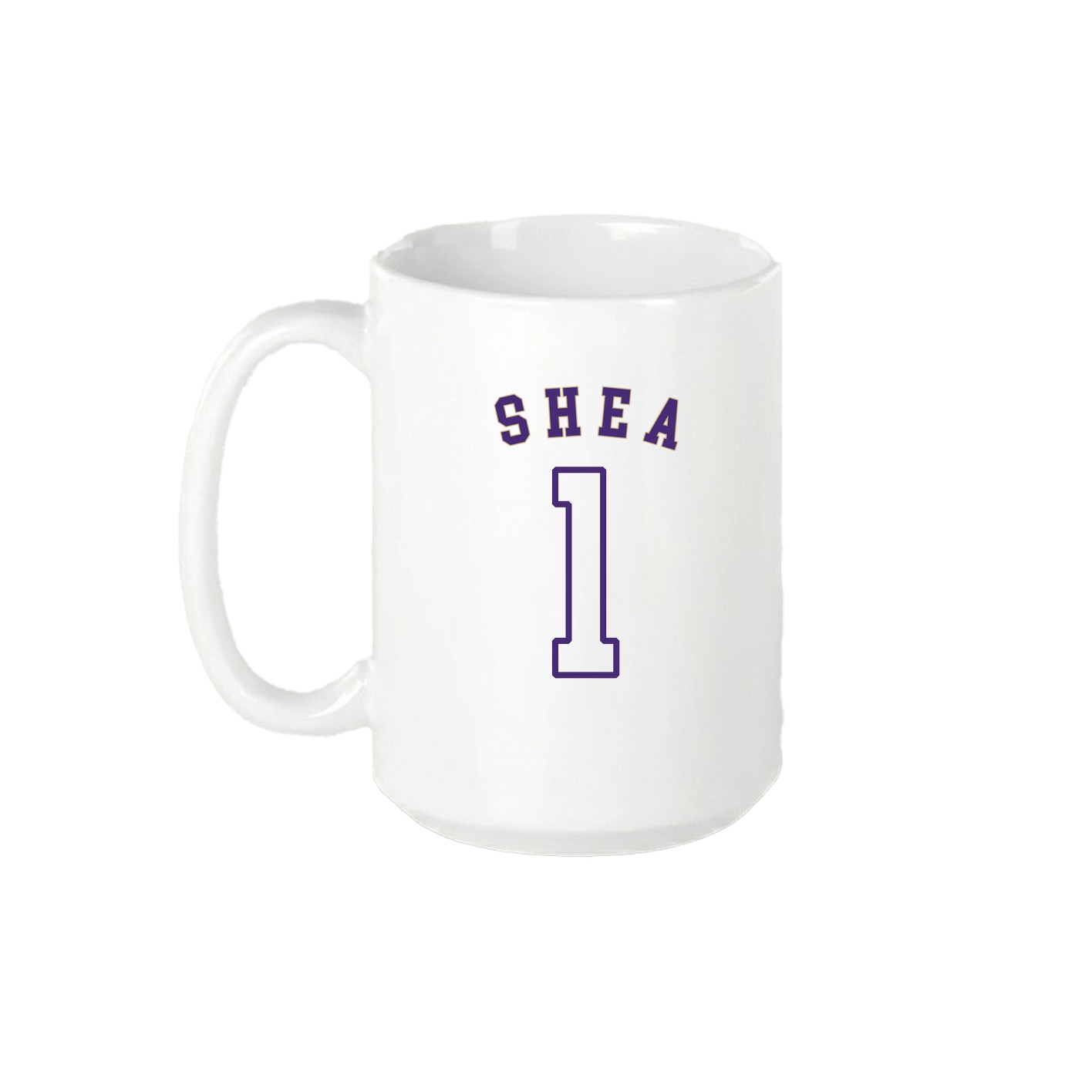 15oz Coffee Mug — Shirsey Arch in White