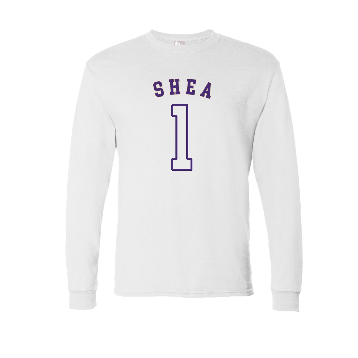 Long Sleeve Tee — Shirsey Arch in White