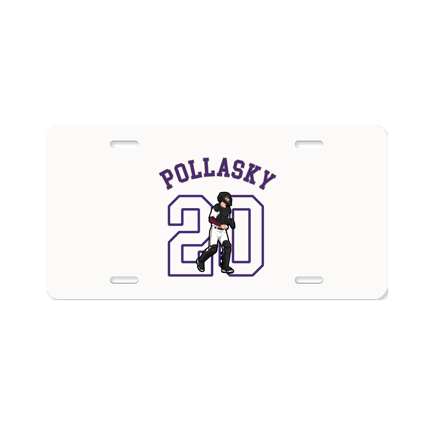 License Plate — Shirsey Arch in Classic
