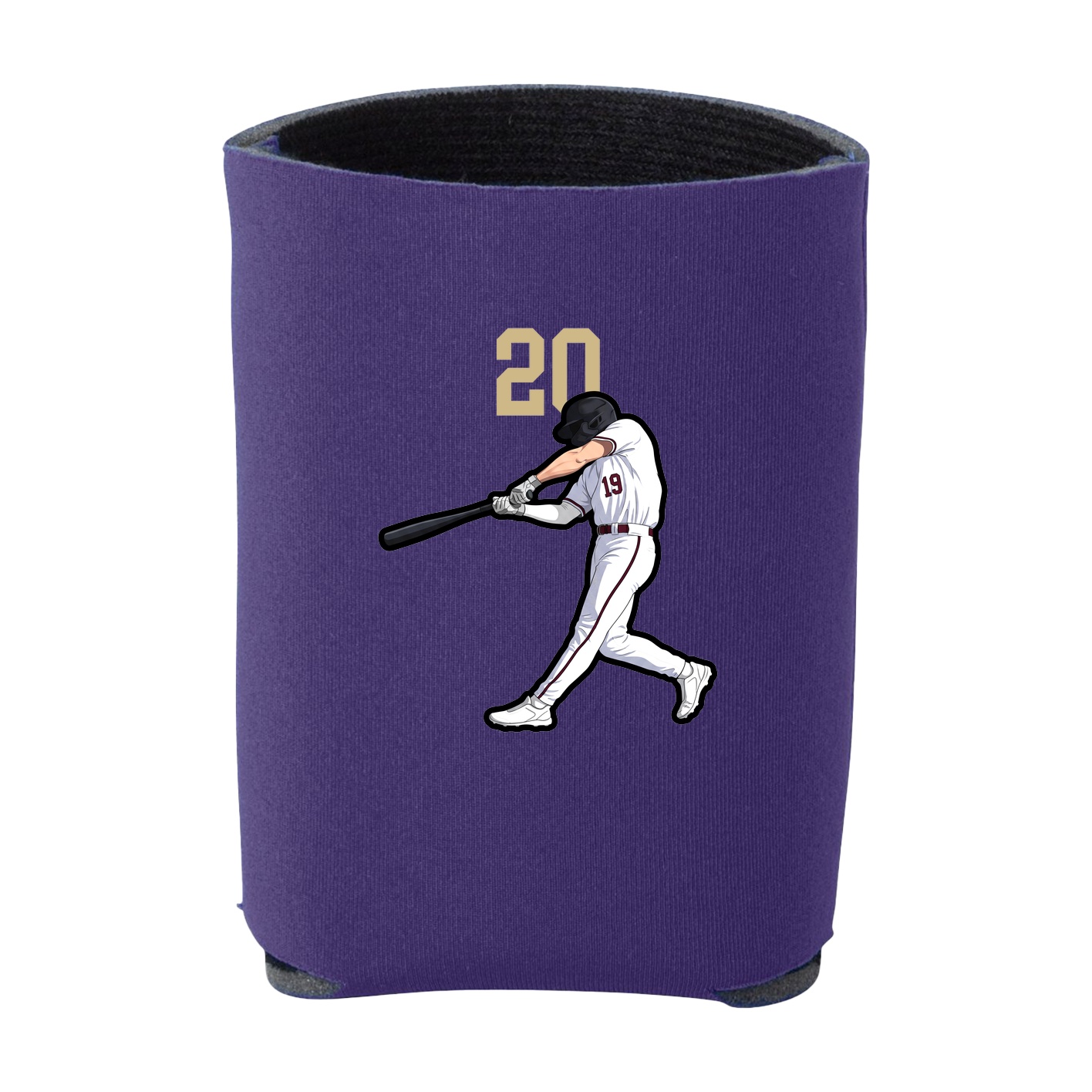 Can Holder — Number Top in Purple