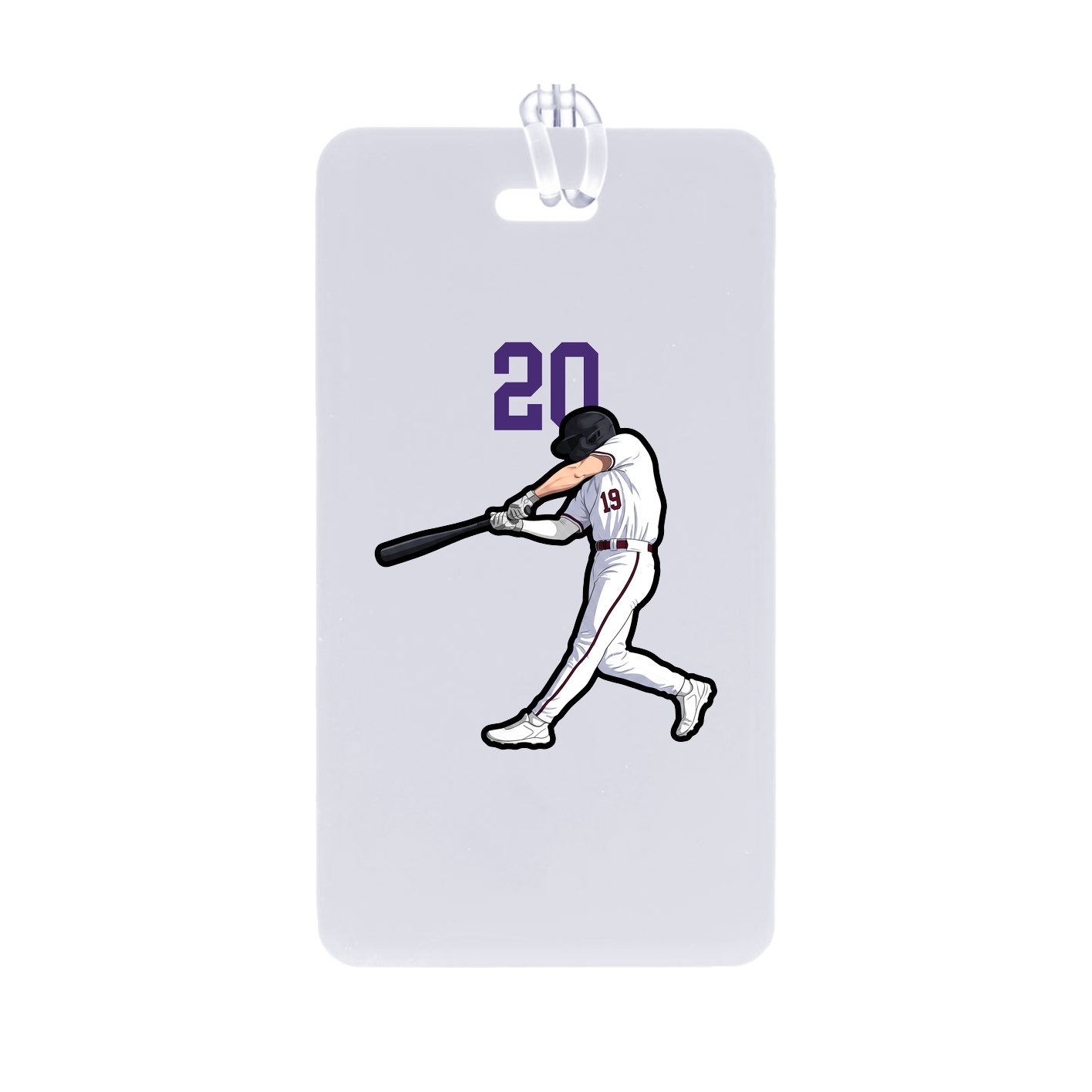 Bag Tag — Number Top in Classic