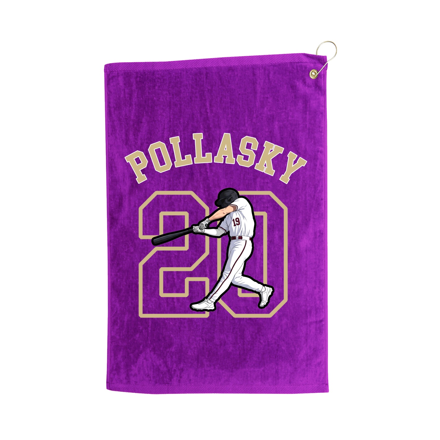 Golf Towel — Shirsey Arch in Purple