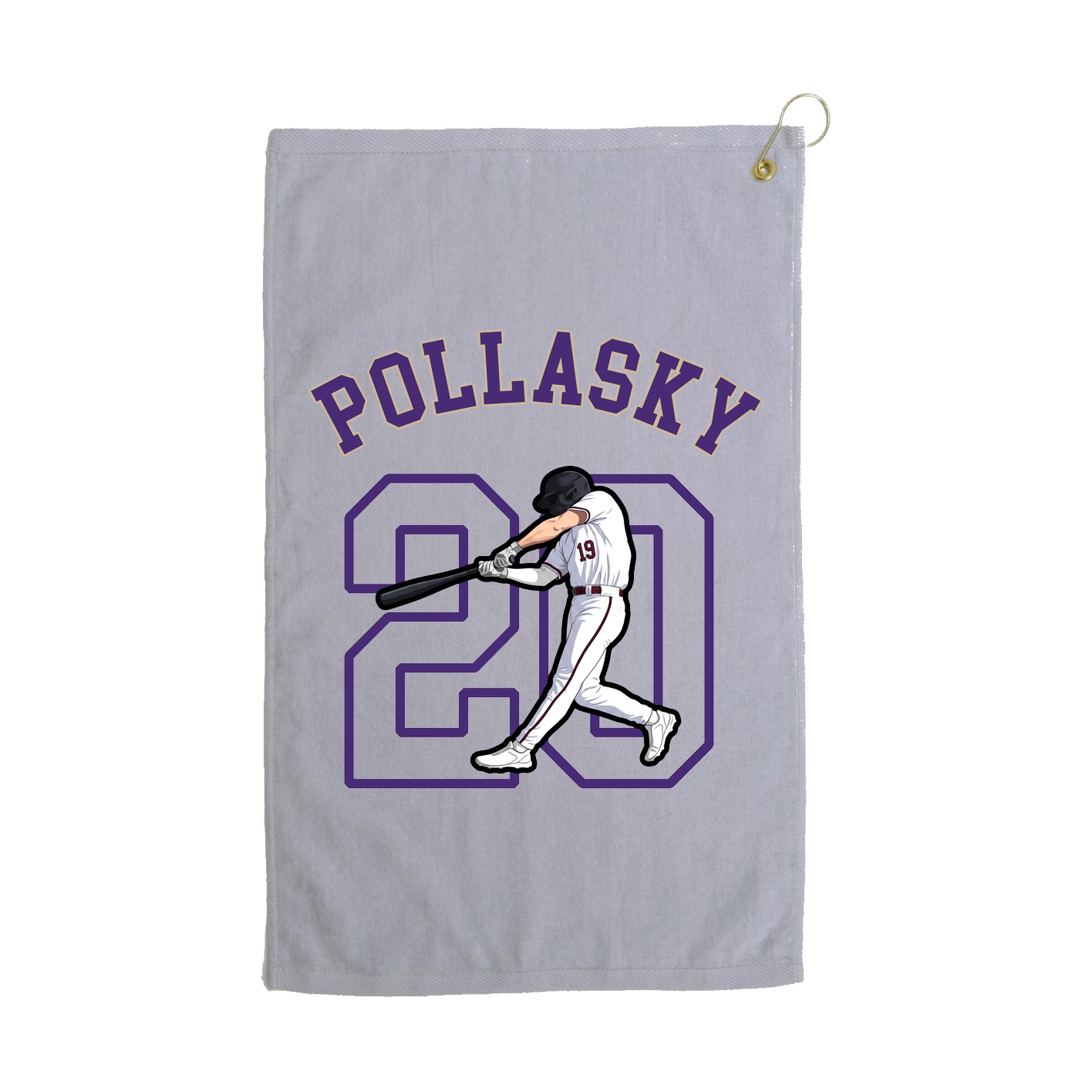 Golf Towel — Shirsey Arch in Grey