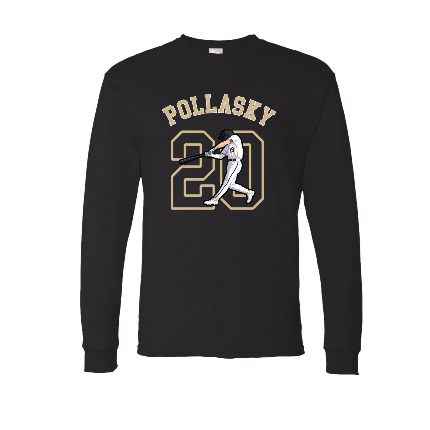 Long Sleeve Tee — Shirsey Arch in Black