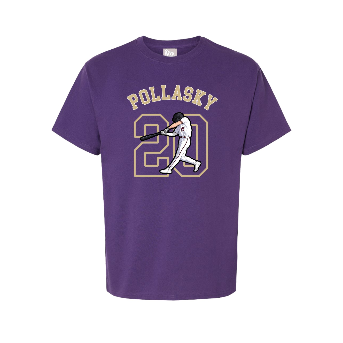 Youth Tee — Shirsey Arch in Purple