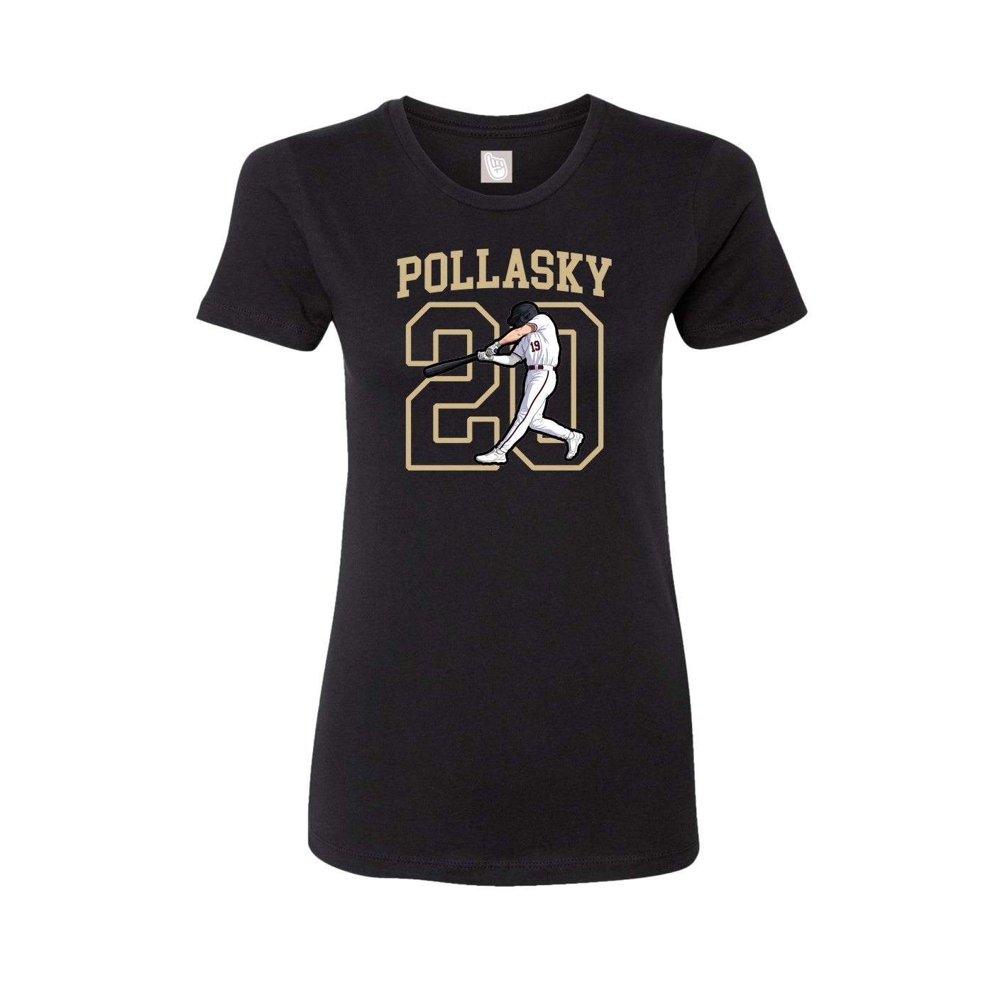Fitted Women's Tee — Shirsey in Black