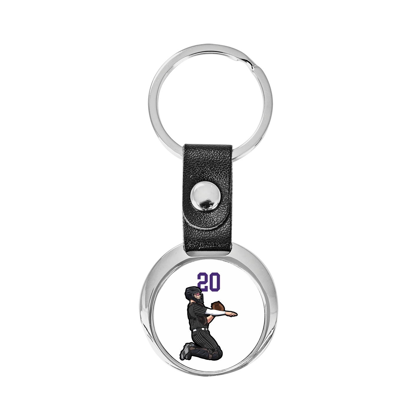 Key Chain — Number Top in Classic