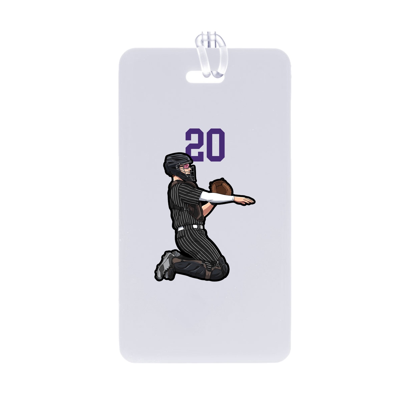 Bag Tag — Number Top in Classic