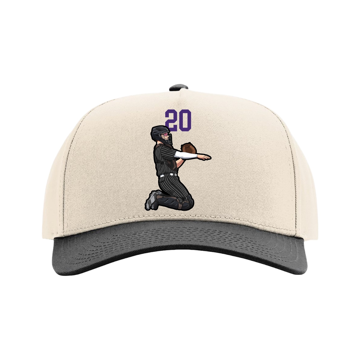 Full Fabric Five-Panel Champ Cap