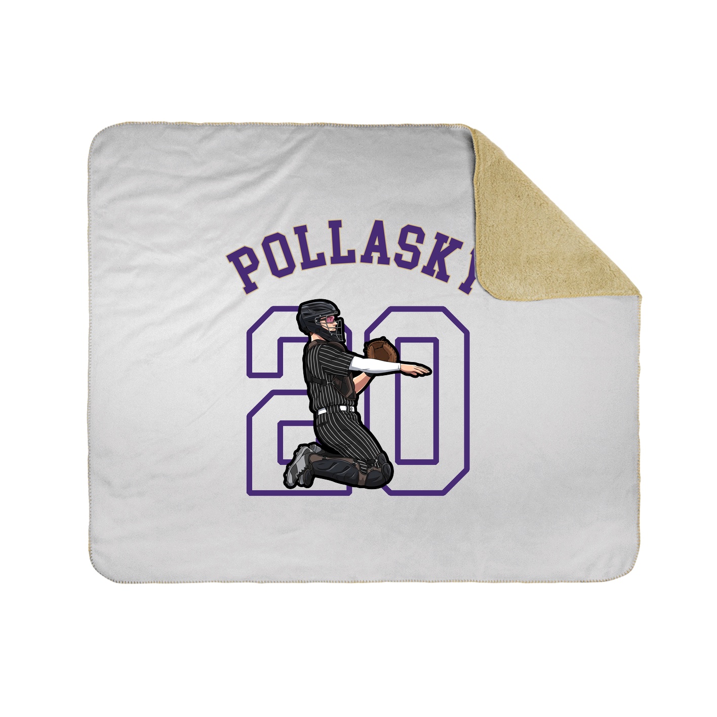 Throw Blanket — Shirsey Arch in White
