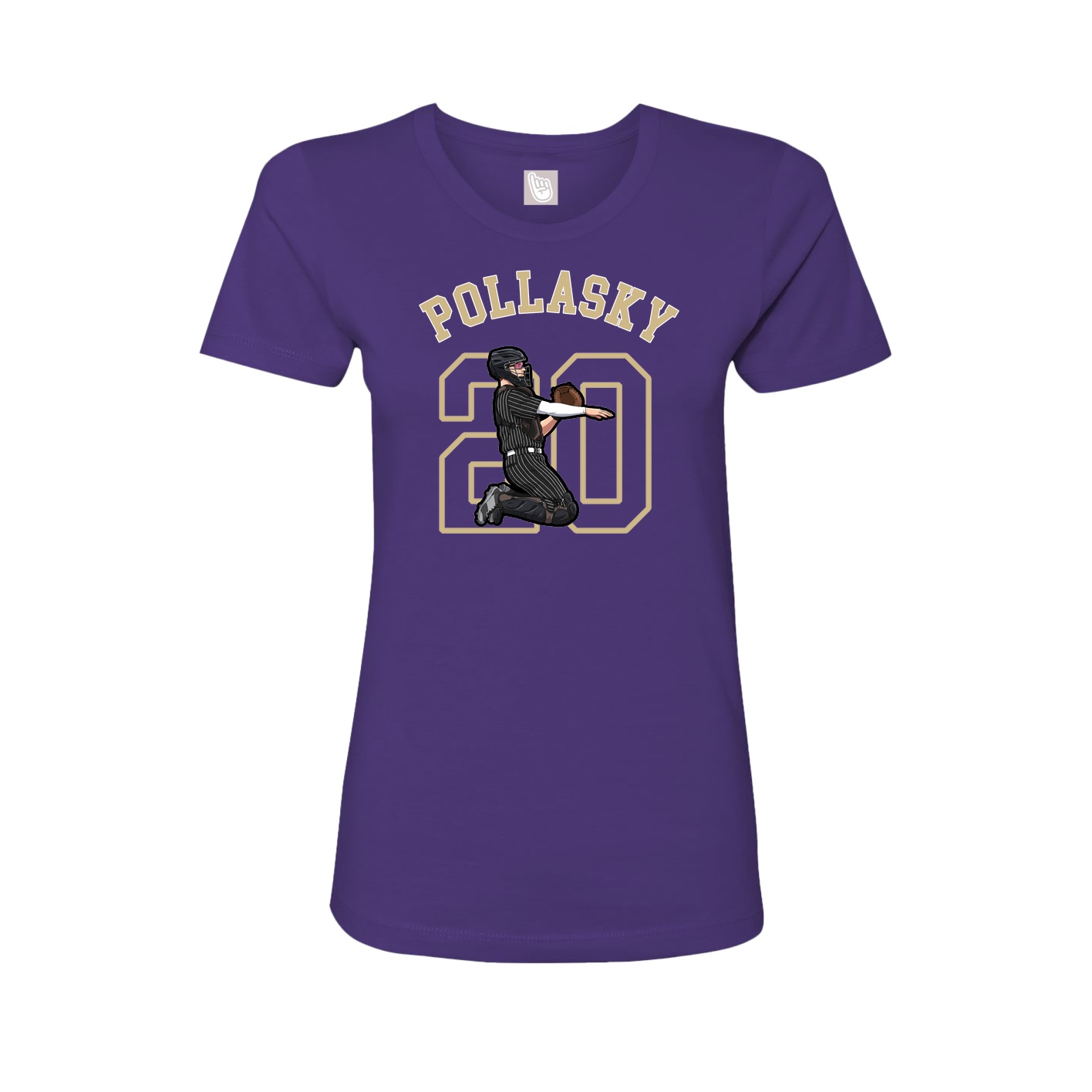 Womens Tee — Shirsey Arch in Purple