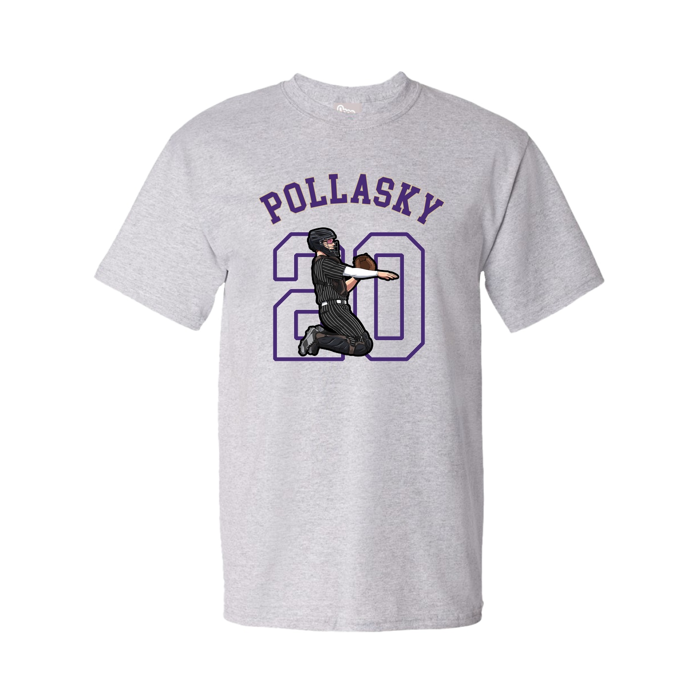 Youth Tee — Shirsey Arch in Grey