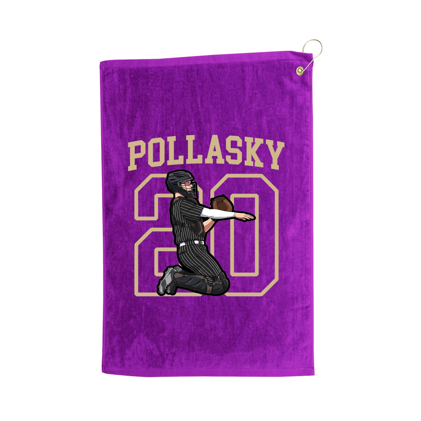 Golf Towel — Shirsey in Purple