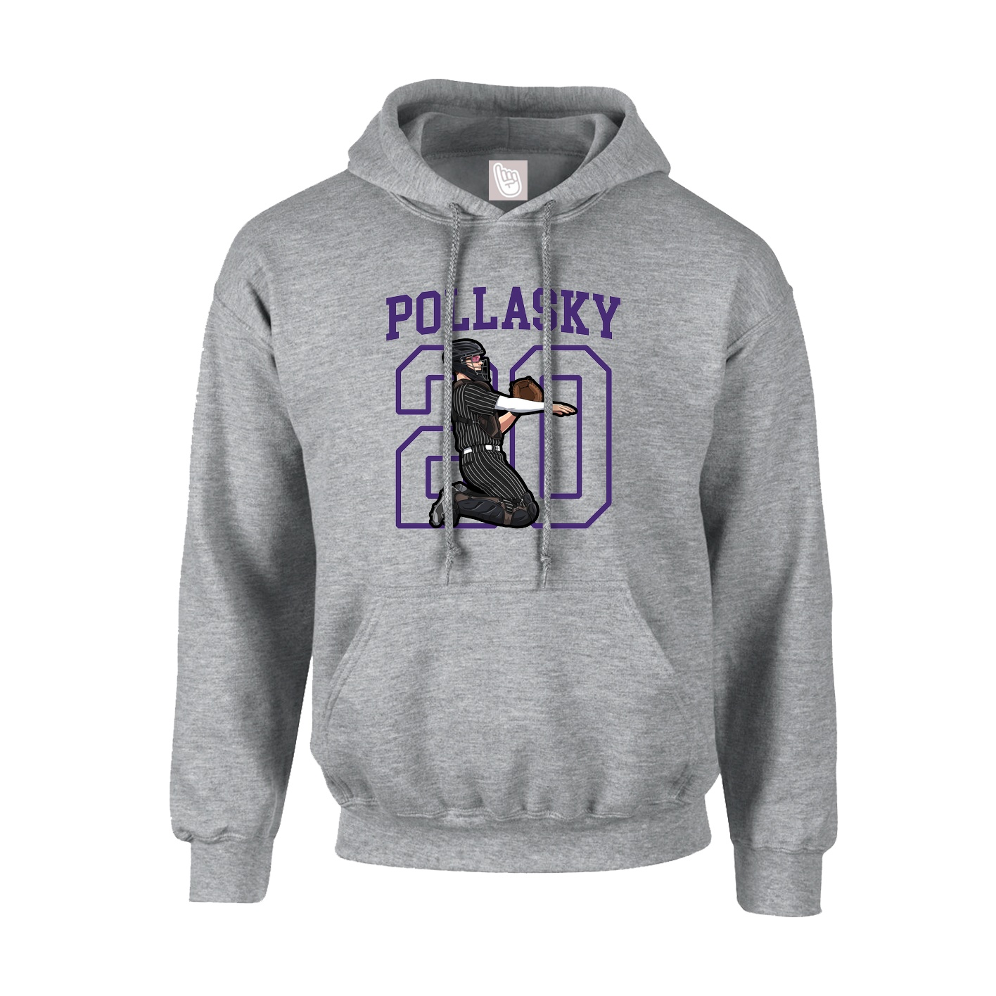 Hoodie — Shirsey in Grey