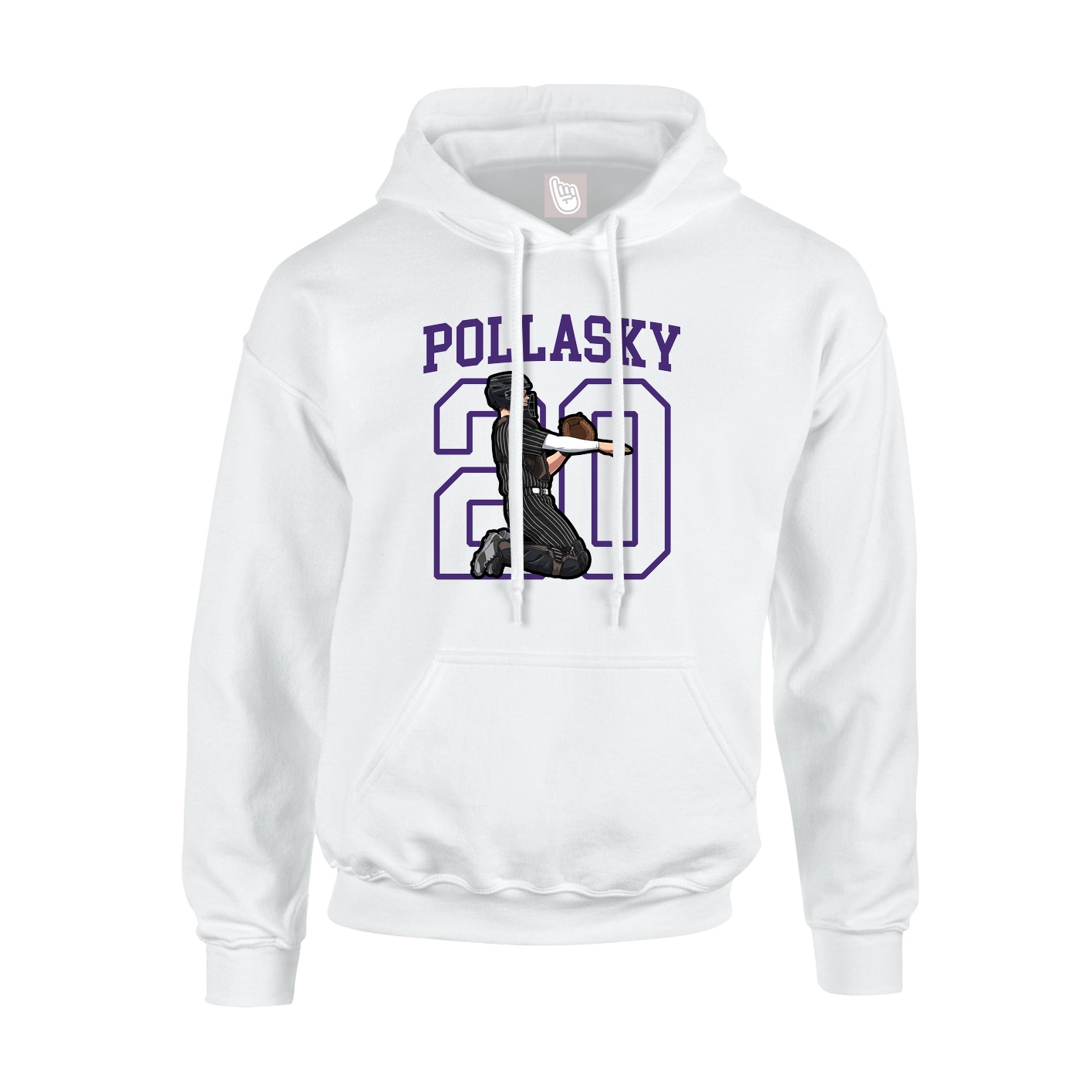 Youth Hoodie — Shirsey in White