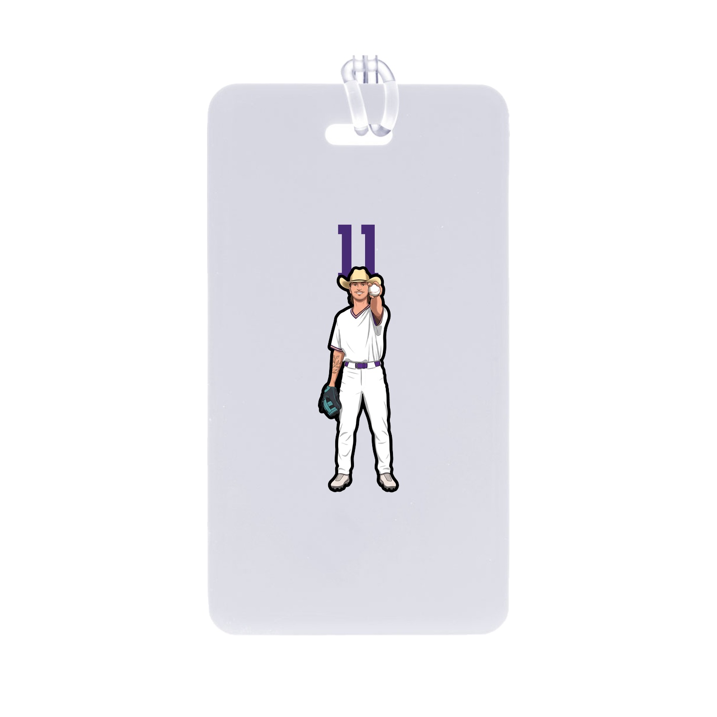 Bag Tag — Number Top in Classic